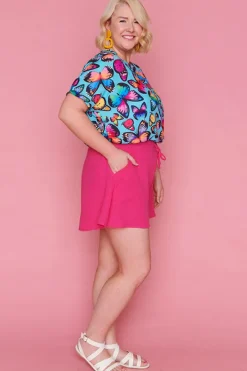 Lorraine Designs Pants & Jeans*Paola Hot Pink Shorts
