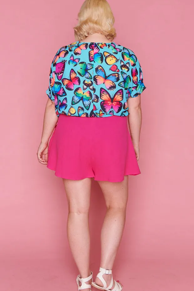 Lorraine Designs Pants & Jeans*Paola Hot Pink Shorts