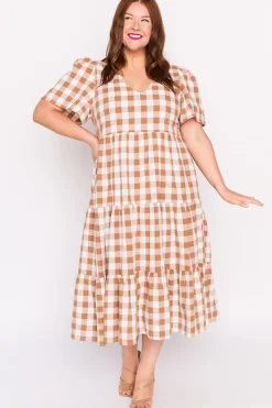 Lorraine Designs Loose Dresses | Casual Dresses*Percy Brown Gingham Dress