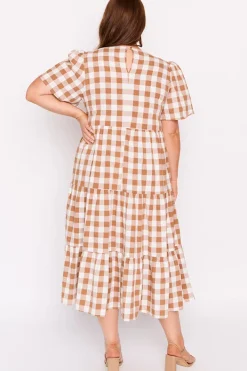 Lorraine Designs Loose Dresses | Casual Dresses*Percy Brown Gingham Dress