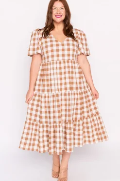 Lorraine Designs Loose Dresses | Casual Dresses*Percy Brown Gingham Dress