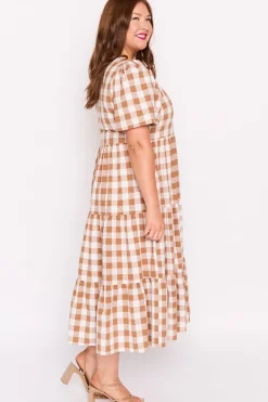 Lorraine Designs Loose Dresses | Casual Dresses*Percy Brown Gingham Dress