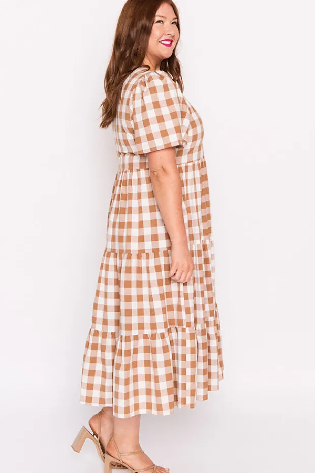 Lorraine Designs Loose Dresses | Casual Dresses*Percy Brown Gingham Dress