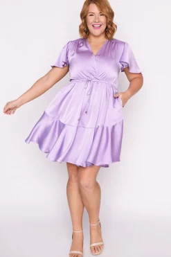 Lorraine Designs Cocktail Dresses | Bridesmaid Dresses*Peyton Purple Rose Party Dress