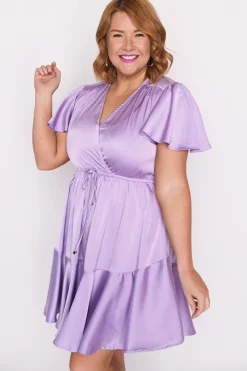 Lorraine Designs Cocktail Dresses | Bridesmaid Dresses*Peyton Purple Rose Party Dress