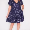 Lorraine Designs Casual Dresses | Shift Dresses*Phoebe Navy & White Hearts Dress