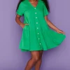 Lorraine Designs Casual Dresses | Shirt Dresses*Poppy Grass Dress