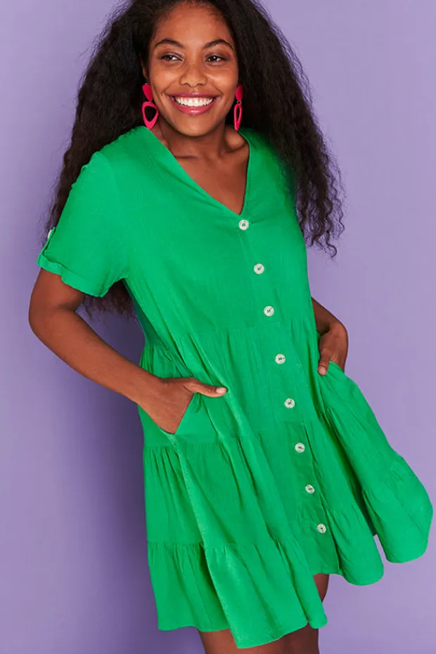 Lorraine Designs Casual Dresses | Shirt Dresses*Poppy Grass Dress