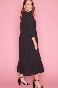 Lorraine Designs Casual Dresses | Shift Dresses*React Black Dress