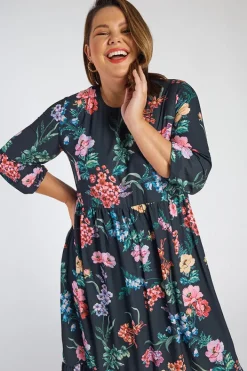 Lorraine Designs Shift Dresses | Casual Dresses*React Cherry Blossom & Friends Dress