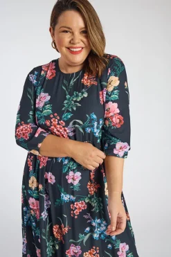 Lorraine Designs Shift Dresses | Casual Dresses*React Cherry Blossom & Friends Dress