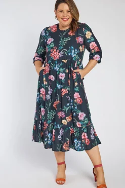 Lorraine Designs Shift Dresses | Casual Dresses*React Cherry Blossom & Friends Dress