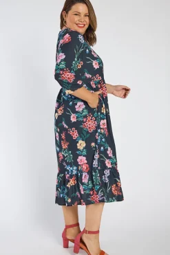 Lorraine Designs Shift Dresses | Casual Dresses*React Cherry Blossom & Friends Dress