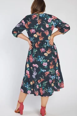 Lorraine Designs Shift Dresses | Casual Dresses*React Cherry Blossom & Friends Dress