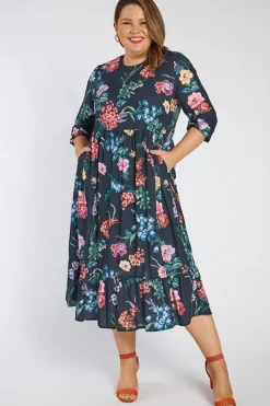 Lorraine Designs Shift Dresses | Casual Dresses*React Cherry Blossom & Friends Dress