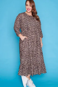 Lorraine Designs Casual Dresses | Shift Dresses*React Leopard Dress