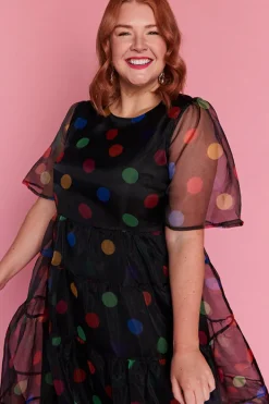 Lorraine Designs Casual Dresses | Fit & Flare Dresses*Rome Circus Lights Party Dress