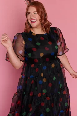 Lorraine Designs Casual Dresses | Fit & Flare Dresses*Rome Circus Lights Party Dress