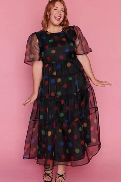 Lorraine Designs Casual Dresses | Fit & Flare Dresses*Rome Circus Lights Party Dress