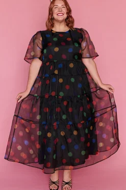 Lorraine Designs Casual Dresses | Fit & Flare Dresses*Rome Circus Lights Party Dress