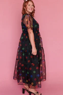 Lorraine Designs Casual Dresses | Fit & Flare Dresses*Rome Circus Lights Party Dress