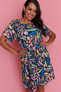 Lorraine Designs Casual Dresses | Fit & Flare Dresses*Rosalie Leaf It To Me Dress