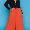 White Closet Pants & Jeans*Roxy Papaya Pants