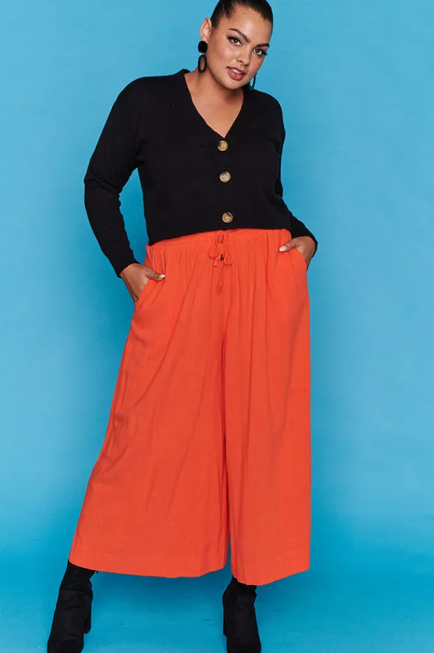White Closet Pants & Jeans*Roxy Papaya Pants