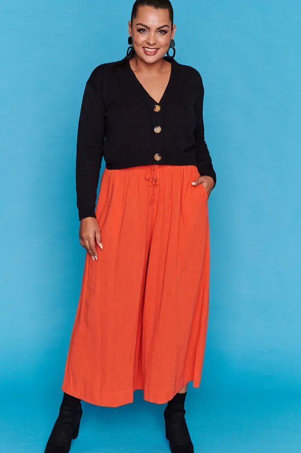 White Closet Pants & Jeans*Roxy Papaya Pants