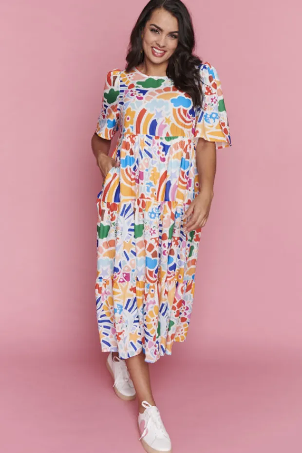 Lorraine Designs Casual Dresses | Loose Dresses*Saturn Day Dream Dress