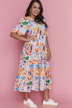 Lorraine Designs Casual Dresses | Loose Dresses*Saturn Day Dream Dress