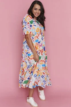 Lorraine Designs Casual Dresses | Loose Dresses*Saturn Day Dream Dress