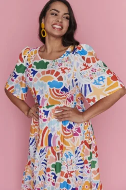 Lorraine Designs Casual Dresses | Loose Dresses*Saturn Day Dream Dress