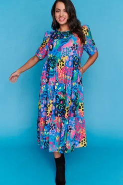Lorraine Designs Casual Dresses | Shift Dresses*Saturn Electric Leopard Dress