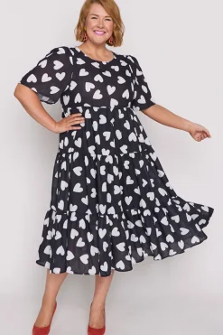 Lorraine Designs Loose Dresses | Casual Dresses*Saturn Hearts a Flutter Dress