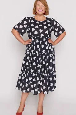 Lorraine Designs Loose Dresses | Casual Dresses*Saturn Hearts a Flutter Dress