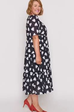 Lorraine Designs Loose Dresses | Casual Dresses*Saturn Hearts a Flutter Dress