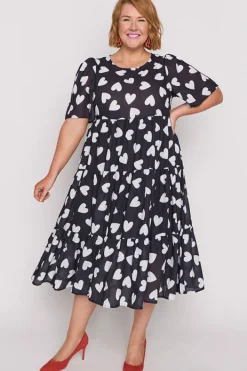 Lorraine Designs Loose Dresses | Casual Dresses*Saturn Hearts a Flutter Dress