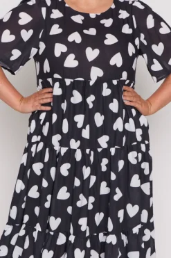 Lorraine Designs Loose Dresses | Casual Dresses*Saturn Hearts a Flutter Dress