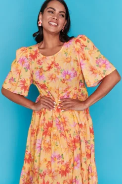 Lorraine Designs Casual Dresses | Shift Dresses*Saturn Sunflower Haze Dress