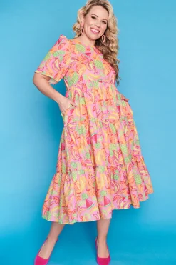 Lorraine Designs Casual Dresses | Loose Dresses*Saturn Tutti Frutti Dress