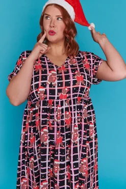 Lorraine Designs Casual Dresses | Shift Dresses*Savannah Gingerbread Christmas Dress