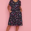 Lorraine Designs Casual Dresses | Shift Dresses*Savannah Paisley Hearts Dress