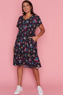 Lorraine Designs Casual Dresses | Shift Dresses*Savannah Paisley Hearts Dress