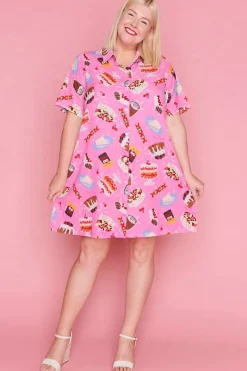 Lorraine Designs Casual Dresses | Shirt Dresses*Scarlet Christmas Sweet Tooth Dress