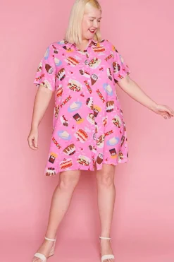 Lorraine Designs Casual Dresses | Shirt Dresses*Scarlet Christmas Sweet Tooth Dress