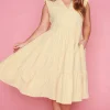 White Closet Casual Dresses | Fit & Flare Dresses*Selina Mustard Gingham Dress