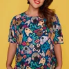 Lorraine Designs Tops*Serena Aussie Animalia Top