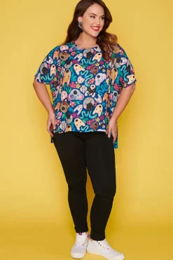 Lorraine Designs Tops*Serena Aussie Animalia Top