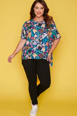 Lorraine Designs Tops*Serena Aussie Animalia Top